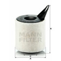 Filtro aria MANN-FILTER C 1370