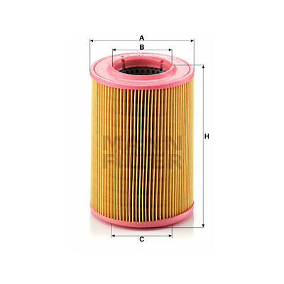 Filtro aria MANN-FILTER C 1380/1