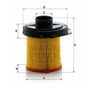Filtro aria MANN-FILTER C 1468