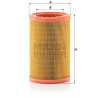 Filtro aria MANN-FILTER C 1480