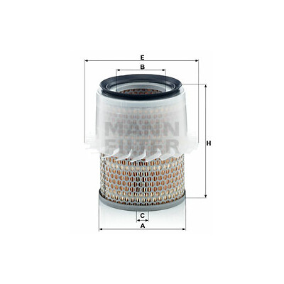 Filtro aria MANN-FILTER C 16 148