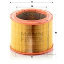Filtro aria MANN-FILTER C 1760/1