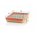 Filtro aria MANN-FILTER C 2151