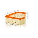 Filtro aria MANN-FILTER C 23 109