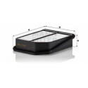 Filtro aria MANN-FILTER C 2330