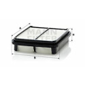 Filtro aria MANN-FILTER C 2337