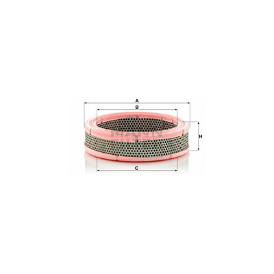 Filtro aria MANN-FILTER C 2443