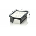 Filtro aria MANN-FILTER C 25 013