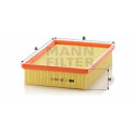 Filtro aria MANN-FILTER C 25 101/1