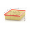 Filtro aria MANN-FILTER C 25 118/1