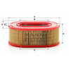 Filtro aria MANN-FILTER C 25 124