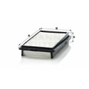 Filtro aria MANN-FILTER C 2537/2