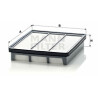 Filtro aria MANN-FILTER C 2542