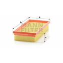 Filtro aria MANN-FILTER C 2554