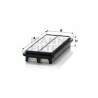 Filtro aria MANN-FILTER C 2617