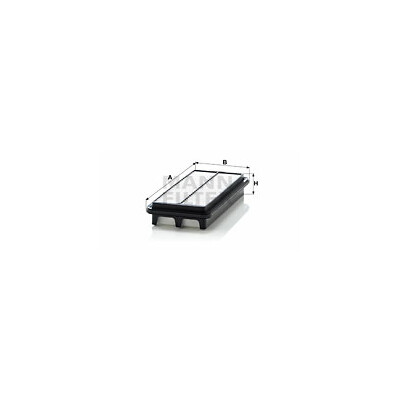 Filtro aria MANN-FILTER C 2617
