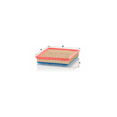 Filtro aria MANN-FILTER C 2687