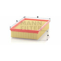 Filtro aria MANN-FILTER C 28 136/2
