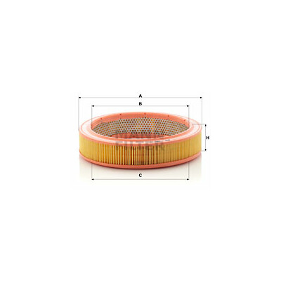Filtro aria MANN-FILTER C 2852/2