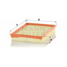 Filtro aria MANN-FILTER C 2880
