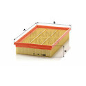 Filtro aria MANN-FILTER C 30 115