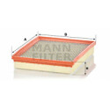 Filtro aria MANN-FILTER C 30 170/1