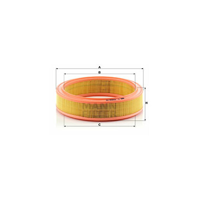 Filtro aria MANN-FILTER C 3082/5