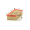 Filtro aria MANN-FILTER C 3093