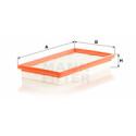 Filtro aria MANN-FILTER C 3233