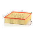 Filtro aria MANN-FILTER C 32 338