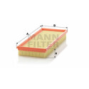 Filtro aria MANN-FILTER C 3474