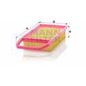 Filtro aria MANN-FILTER C 35 110