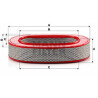 Filtro aria MANN-FILTER C 37 145
