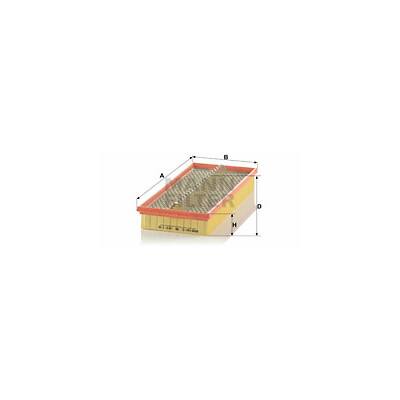 Filtro aria MANN-FILTER C 38 163/1