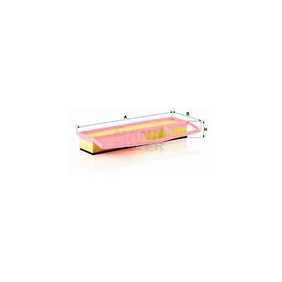Filtro aria MANN-FILTER C 3877/1