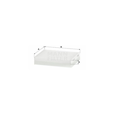 Filtro aria abitacolo MANN-FILTER CU 17 001