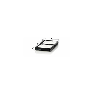 Filtro aria abitacolo MANN-FILTER CU 2033-2