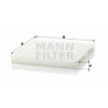 Filtro aria abitacolo MANN-FILTER CU 22 010