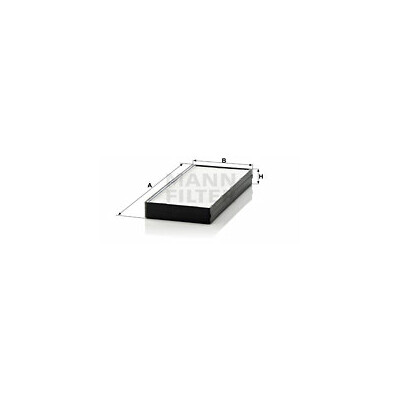 Filtro aria abitacolo MANN-FILTER CU 2521-2
