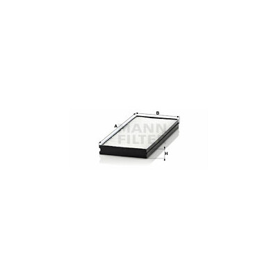 Filtro aria abitacolo MANN-FILTER CU 26 000-2