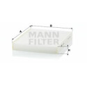 Filtro aria abitacolo MANN-FILTER CU 26 001