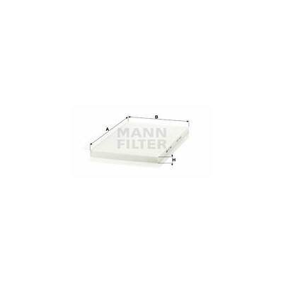Filtro aria abitacolo MANN-FILTER CU 3562