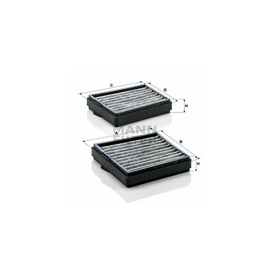Filtro aria abitacolo adsotop MANN-FILTER CUK 20 000-2
