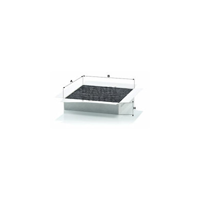 Filtro aria abitacolo adsotop MANN-FILTER CUK 2032