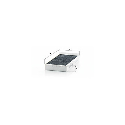 Filtro aria abitacolo adsotop MANN-FILTER CUK 23 005-2