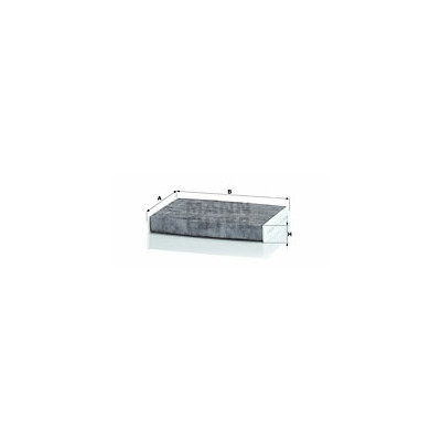 Filtro aria abitacolo adsotop MANN-FILTER CUK 25 012