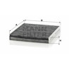 Filtro aria abitacolo adsotop MANN-FILTER CUK 2545
