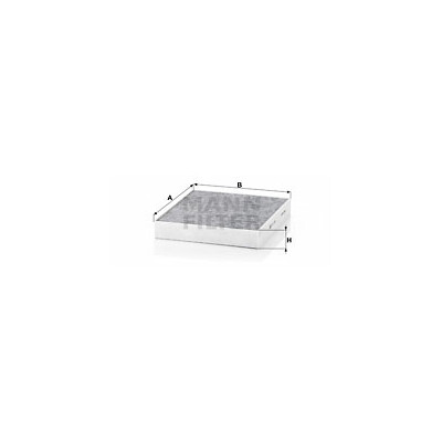 Filtro aria abitacolo adsotop MANN-FILTER CUK 2559