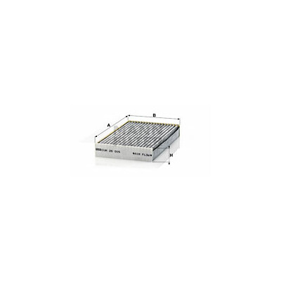 Filtro aria abitacolo adsotop MANN-FILTER CUK 26 005