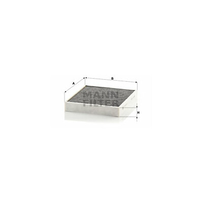 Filtro aria abitacolo adsotop MANN-FILTER CUK 26 010